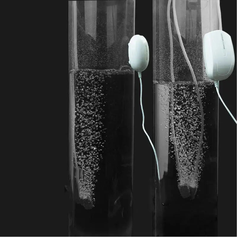 Aquarium AirPump Mini Compressor Single And Double Outlet Aquarium Aquarium Fish Tank OxygenPump - Lootquake