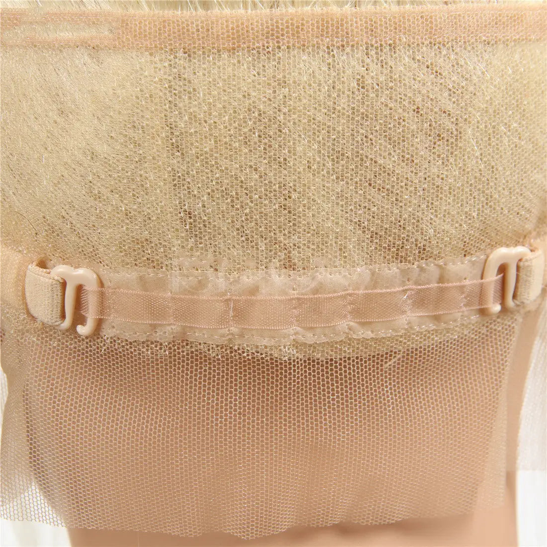 Semi Lace Real Wig Blond Headgear - Lootquake