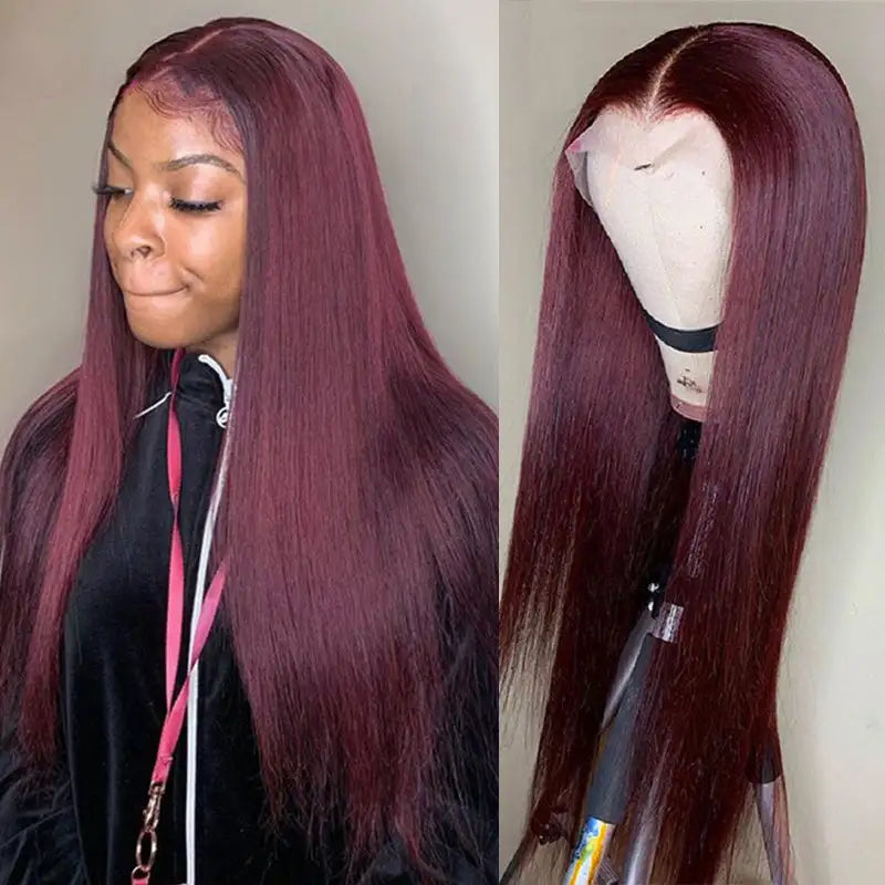 T-part Lace Frontal Wigs Real Hairstyle Headgear - Lootquake