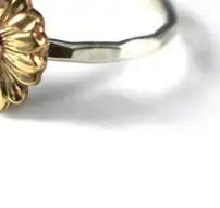 Retro SUNFLOWER Sunflower Marcasite Ring - Lootquake