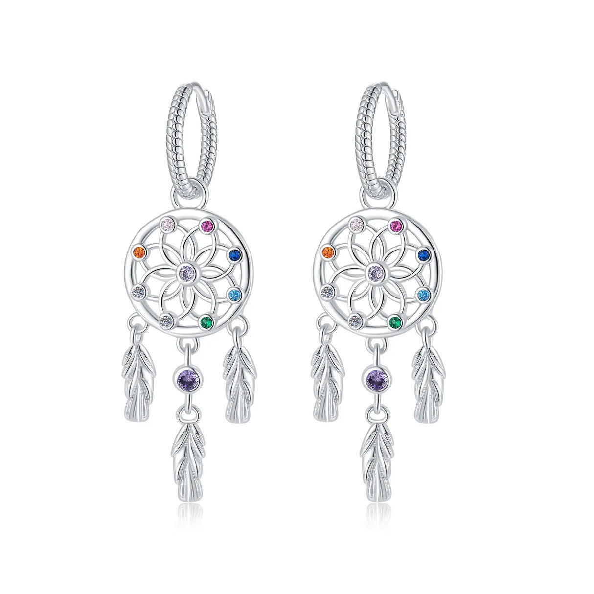Dream Catcher Earrings Women's Minority Fashion Diamond - Lootquake