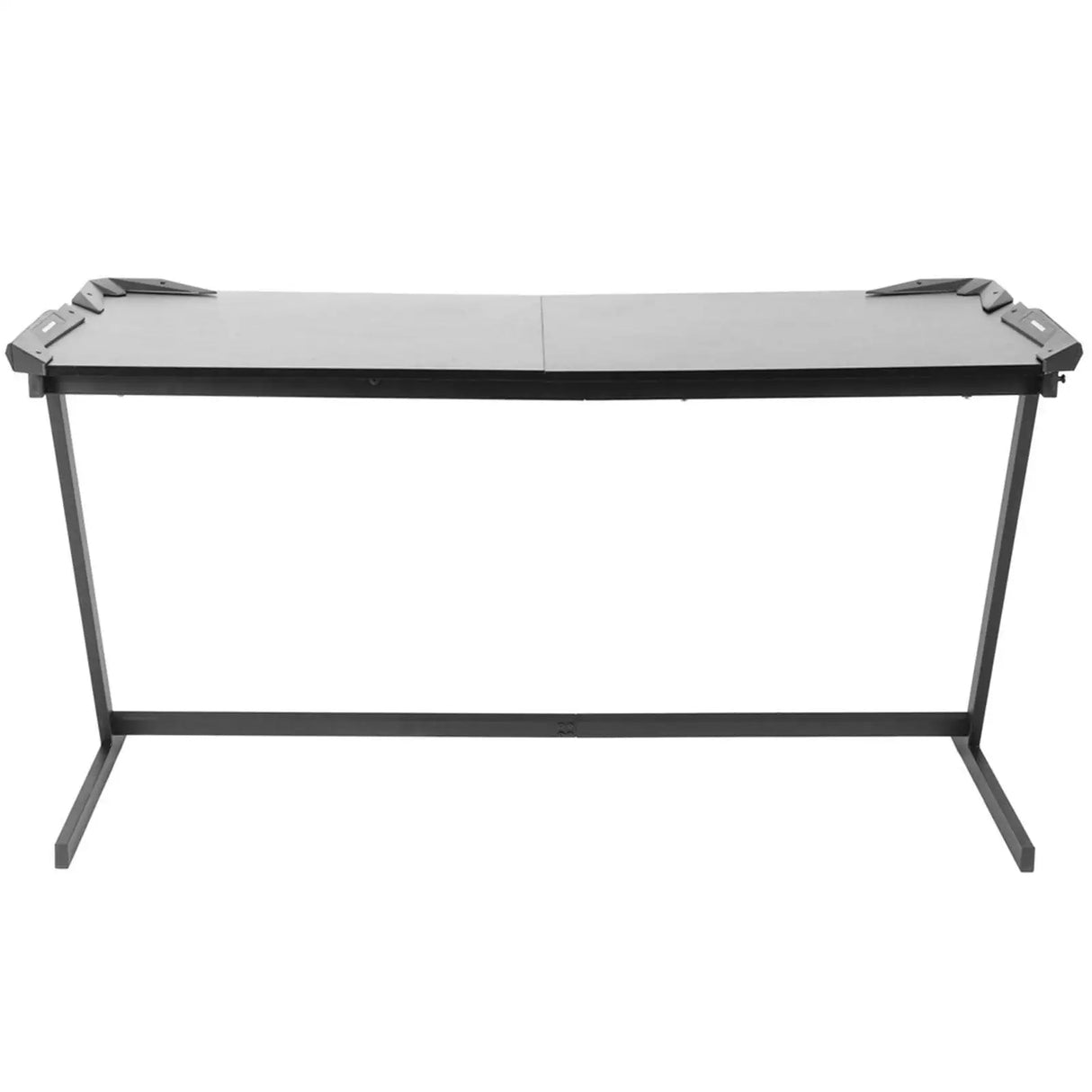 Z Shaped Large Computer Table PC Gaming Desk with RGB LED Light Home Furniture Gaming Supplies - Lootquake