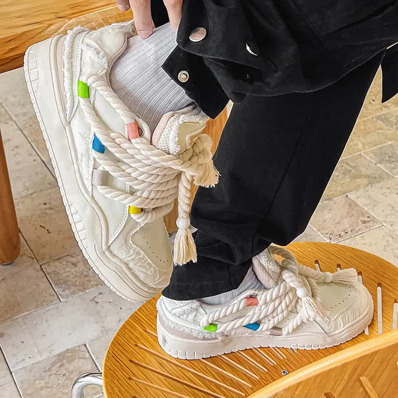 Fashion Hong Kong Style Retro Minority Men's Shoes - Lootquake