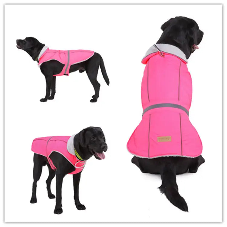 Pet clothes winter clothes night reflective pet clothes - Lootquake