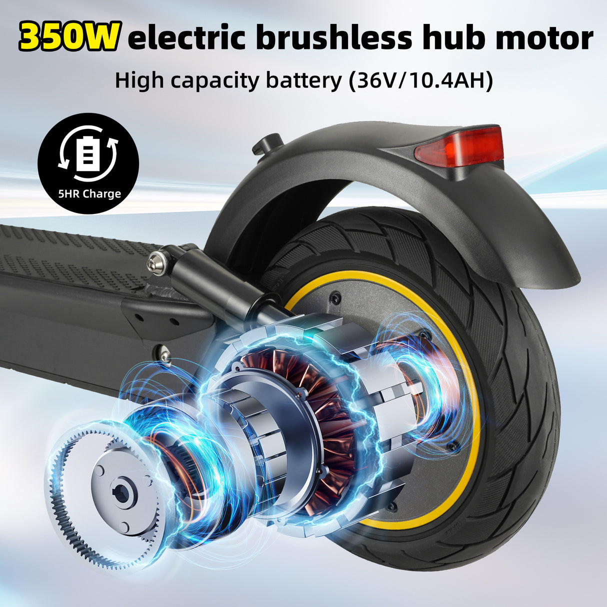 Patinete eléctrico W4MAX de 10 pulgadas con función de app, soporte para móvil y protección antirrobo, plegable, carga máxima 130 kg