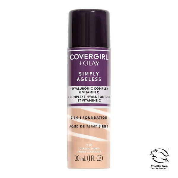 COVERGIRL + OLAY Simply Ageless 3-In-1 Liquid Foundation