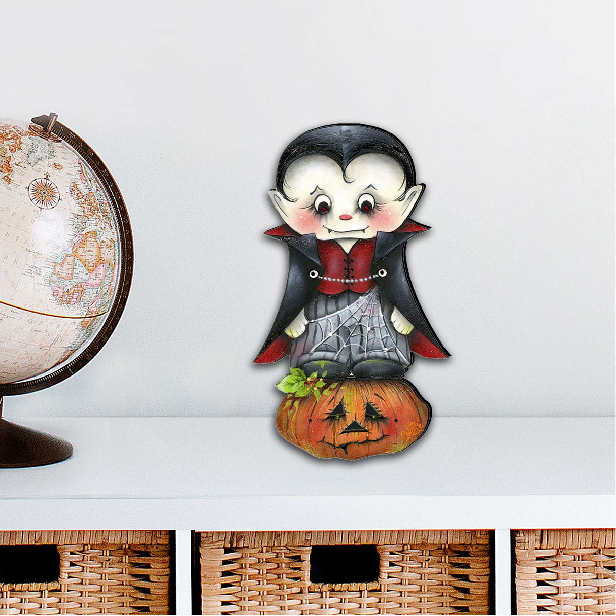 Dracula Halloween Door Decor by Jamie Mills-Price - Thanksgiving Halloween Decor - 8457401H