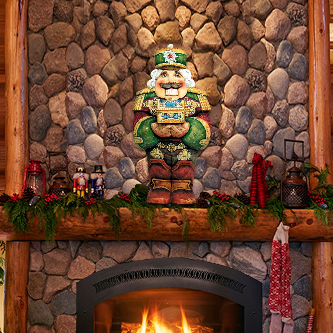 Nutcracker Holiday Door Decor by G. DeBrekht - Christmas Decor - 8153313H