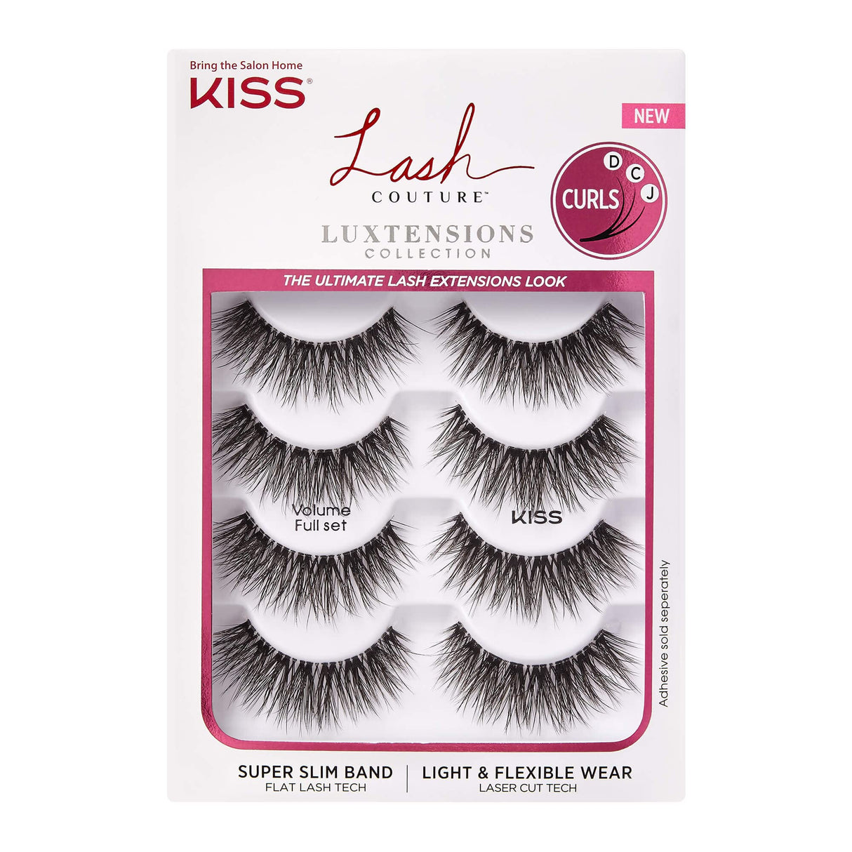 KISS Lash Couture Luxtension Collection