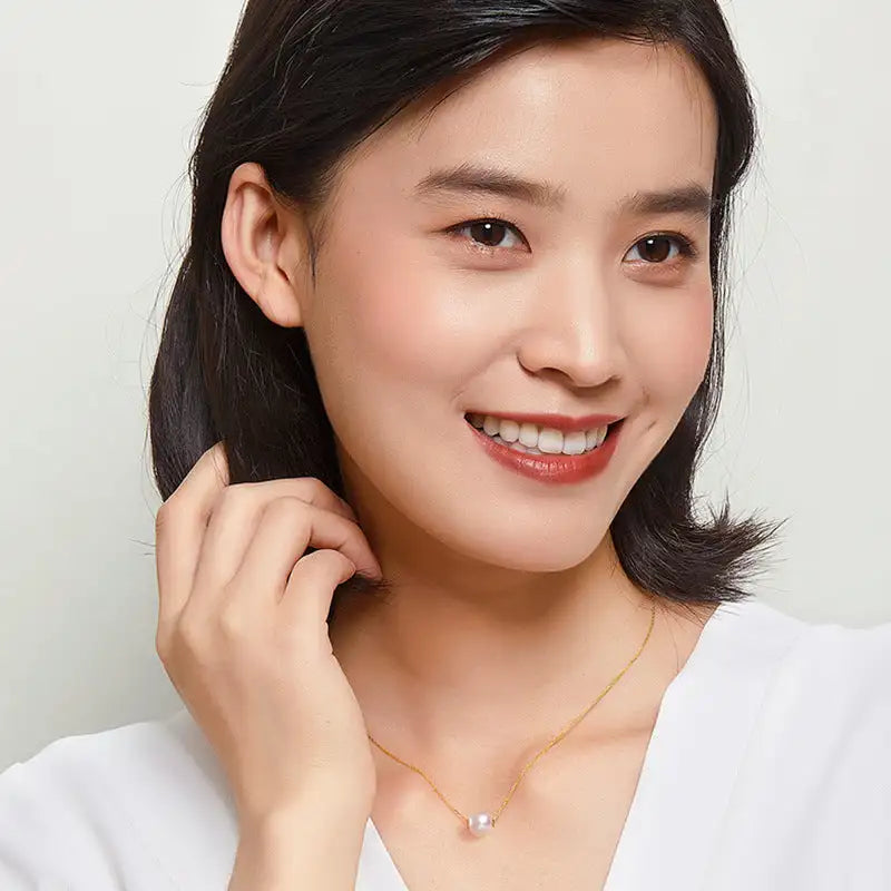 18K Gold Necklace Women's Fashion DIY Accessories - Lootquake