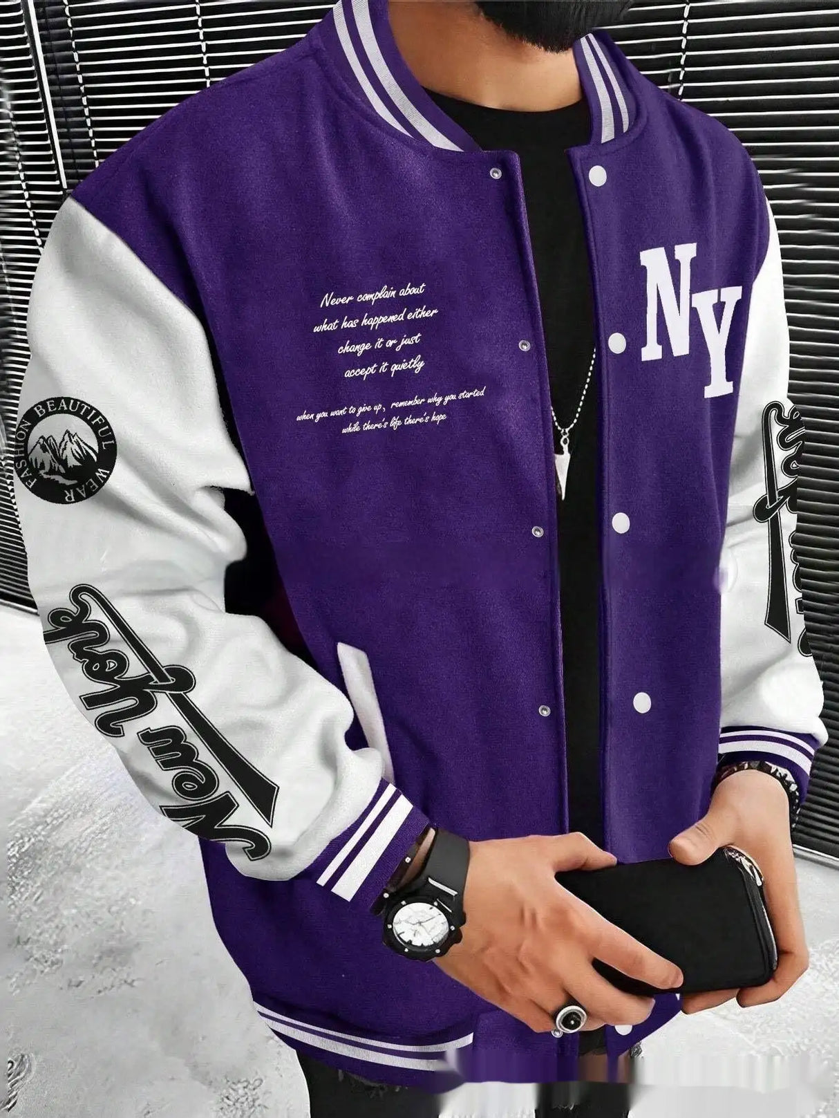 Baseball Uniform Jacket Coat Cardigan - Lootquake