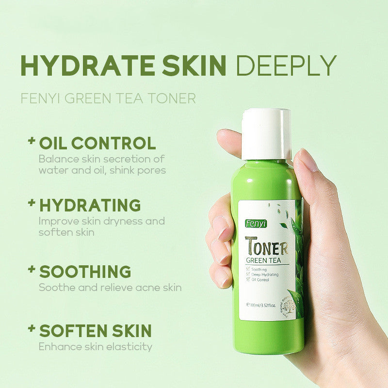 Green Tea Toner 100ml Moisturizing Lotion Skin Care Products - Lootquake