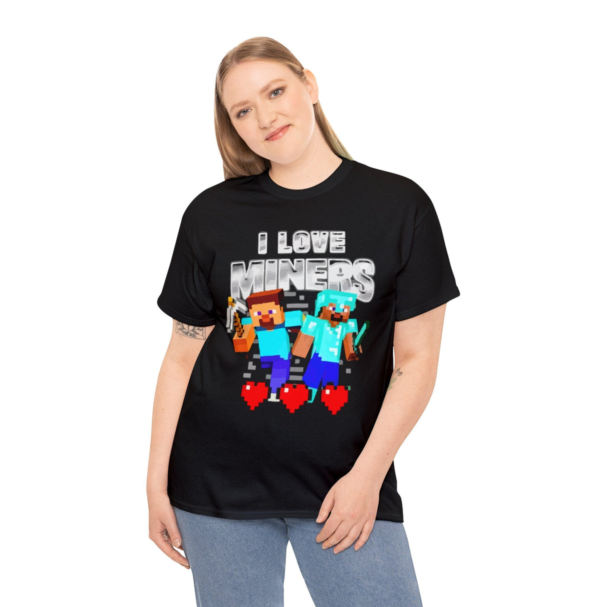 Camiseta "Me encantan los mineros"