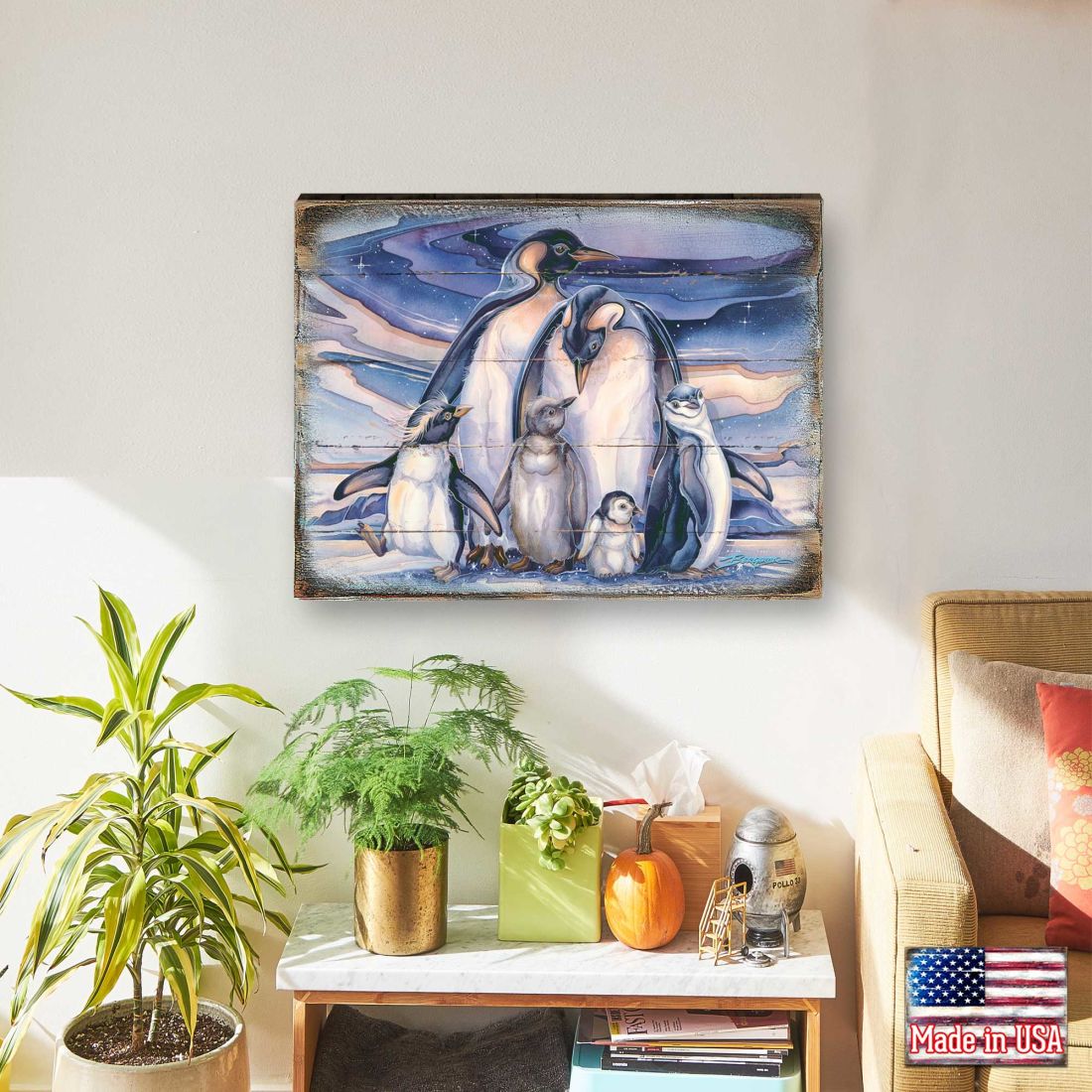 Sno Buddy Like You Wooden Wall Art by J. Bergsma - Nature Wildlife Décor - 8592659BP-JB