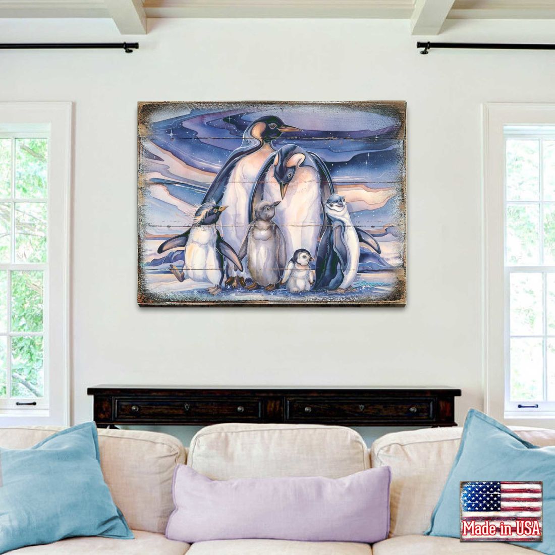 Sno Buddy Like You Wooden Wall Art by J. Bergsma - Nature Wildlife Décor - 8592659BP-JB