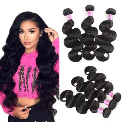 Body wave Brazilian hair curtain - Lootquake