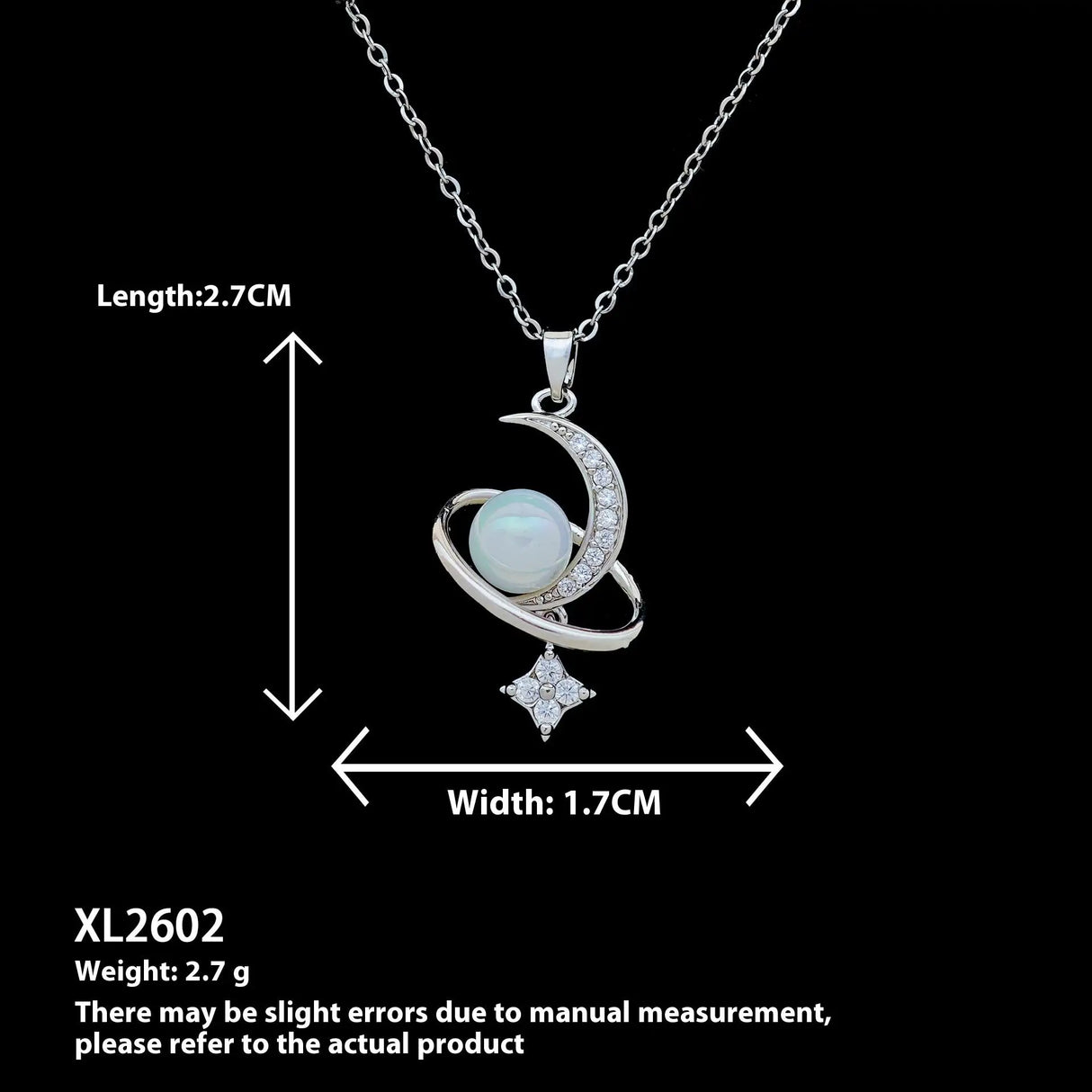 European And American Moon Necklace Niche Non-fading High-grade Accessories - Lootquake
