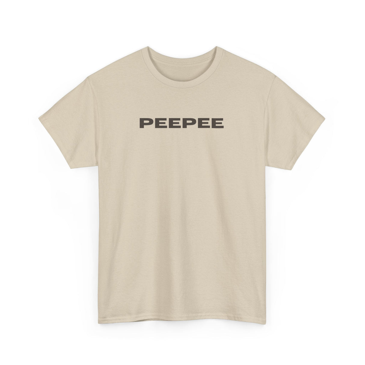 Camiseta divertida de pareja Peepee: divertida camiseta gráfica a juego para él y para ella