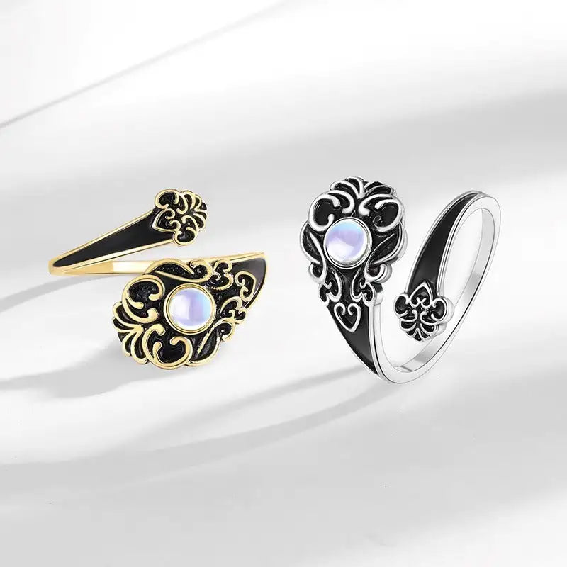 Retro Old Love Opal Ring For Women - Lootquake