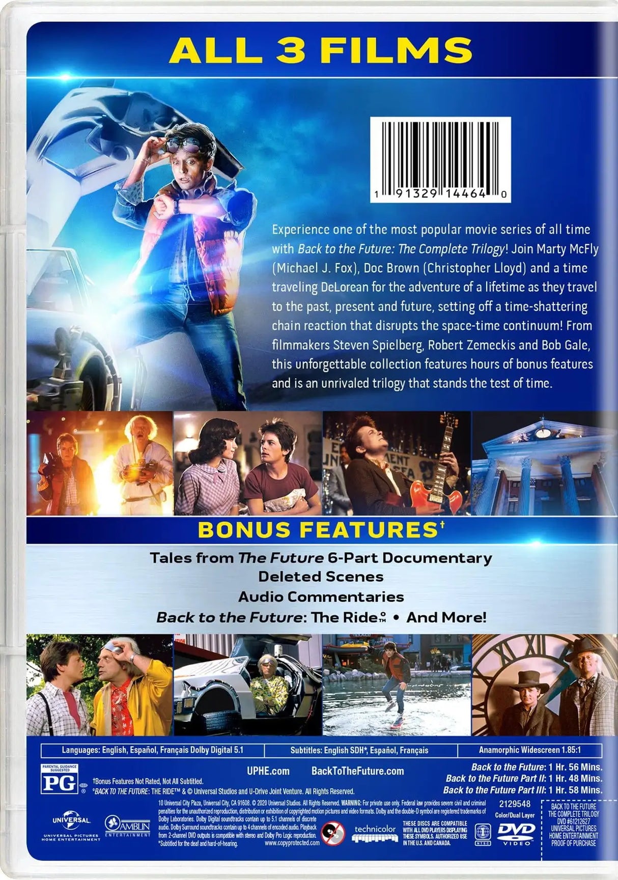 Back to the Future: The Complete Trilogy (DVD) - Lootquake