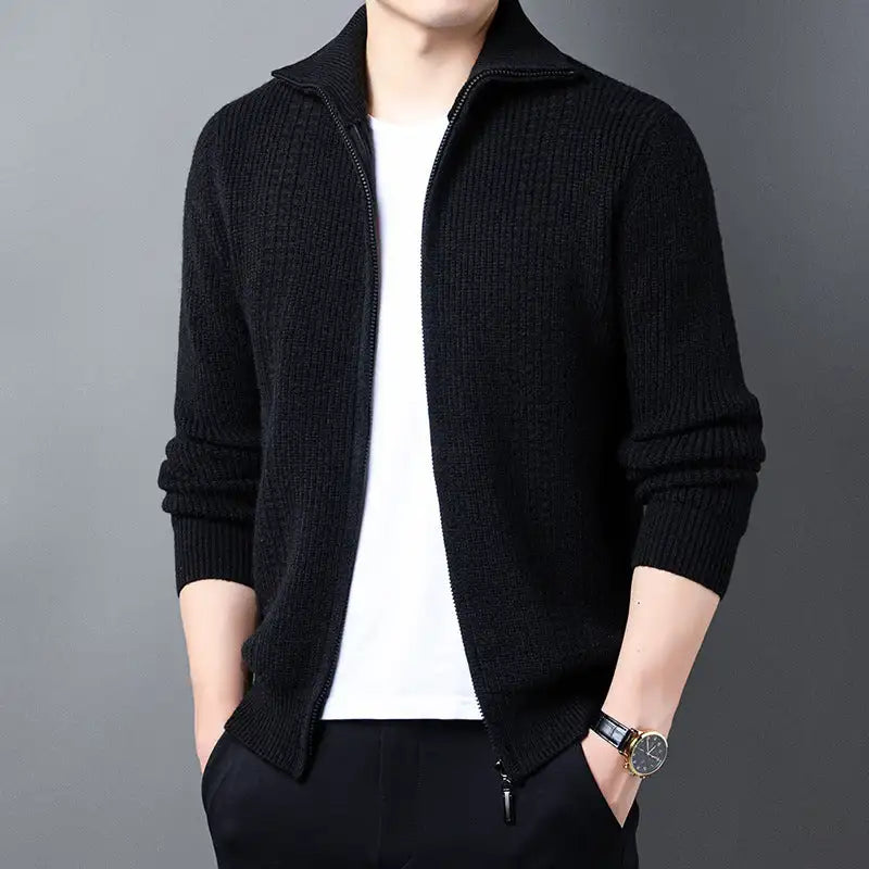Spring And Autumn New Casual Men's Outerwear Sweater - Lootquake