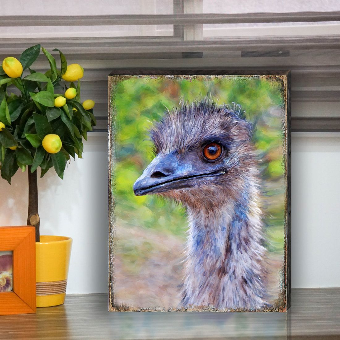 Arte mural de madera Appel Imu Art de Nature Wonders - Decoración de vida silvestre - 95243B