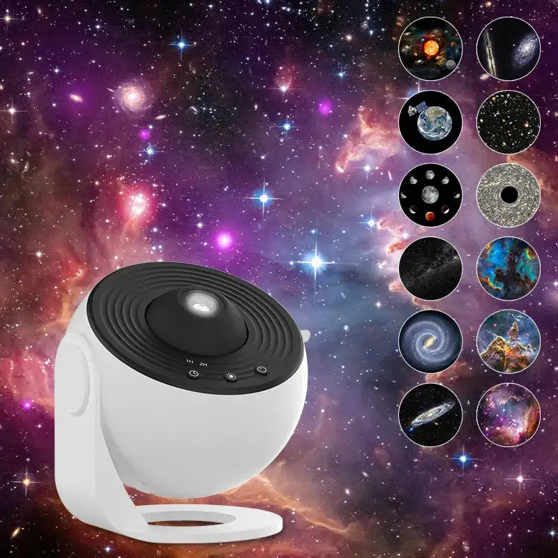 Night Light Galaxy Projector Starry Sky Projector 360 Rotate Planetarium Lamp For Kids Bedroom Valentines Day Gift Wedding Deco - Lootquake