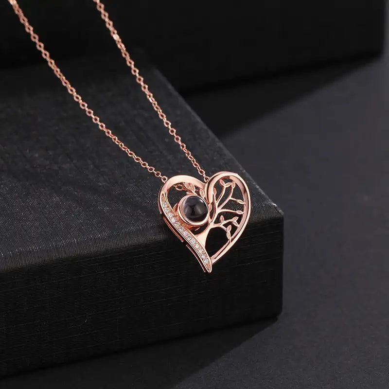 Romantic Love Tree Languages I Love You Necklace - Lootquake
