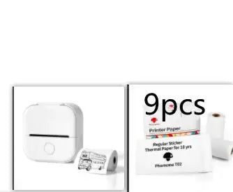 Mini-imprimante portable pour étudiants et amateurs, imprimante d'étiquettes thermique Bluetooth