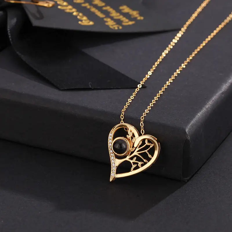 Romantic Love Tree Languages I Love You Necklace - Lootquake