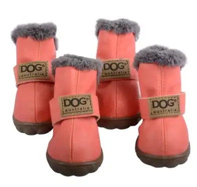 Dog Thick Snow Boots Keep Warm Teddy Autumn And Winter VIP Shoes - Lootquake