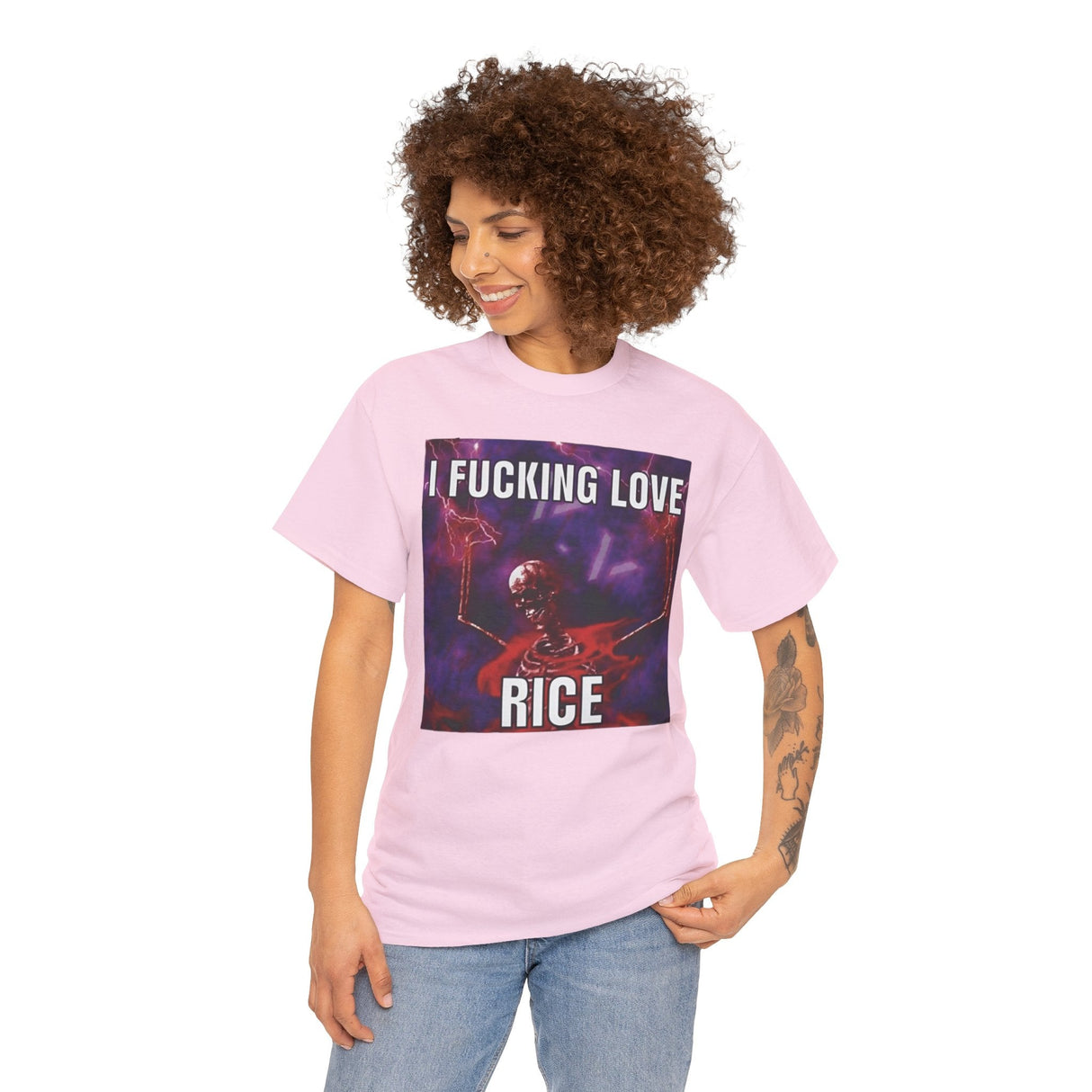 I Fucking Love Rice Meme Shirt – Funny Food Humor T-Shirt
