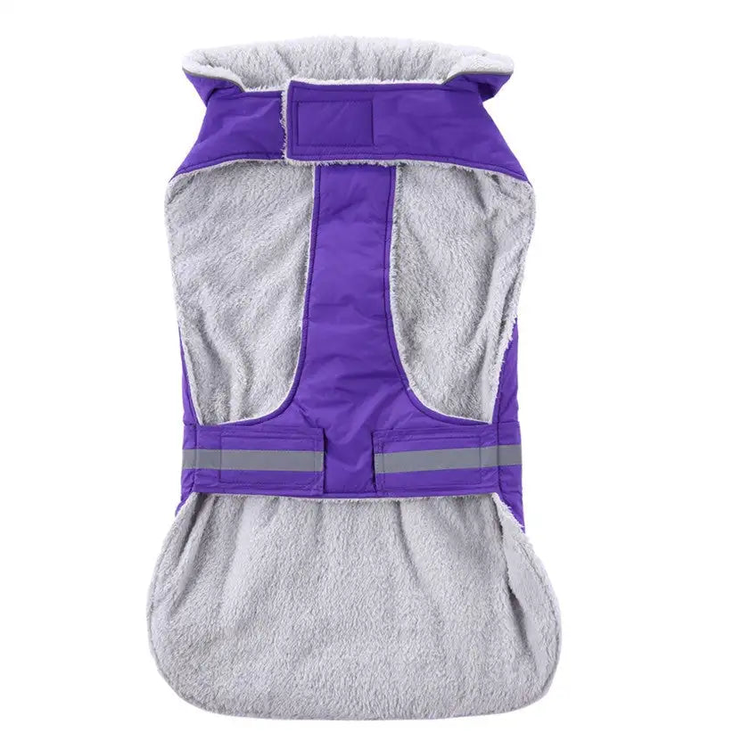 Pet clothes winter clothes night reflective pet clothes - Lootquake