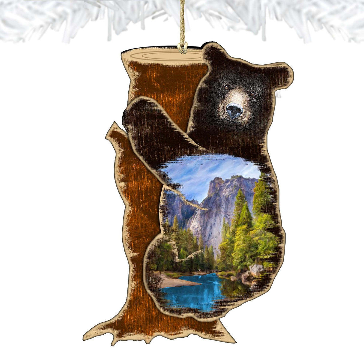 Climbing Bear Ornament by G. DeBrekht - Designocracy - 8198214-5