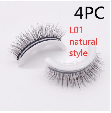 Reusable 3D Self-Adhesive Mink Lashes
