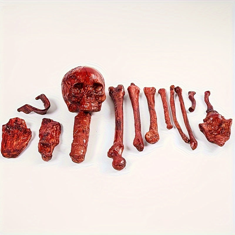 14-Piece Halloween Skeleton Bone Set