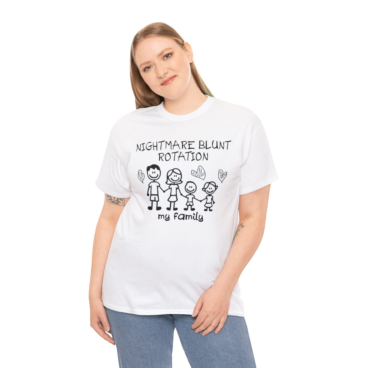 Camiseta divertida con meme - ROTACIÓN CONTUNDENTE DE PESADILLA