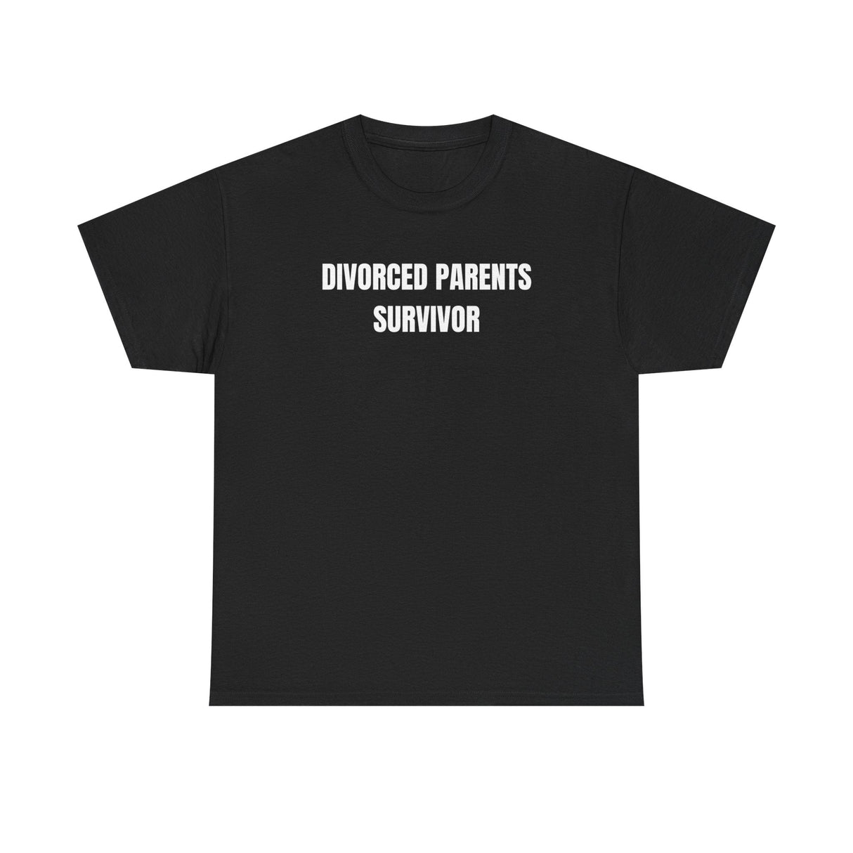 Divorced Parents Survivor Funny Shirt – Hilarious Family Humor Graphic Tee for Men & Women