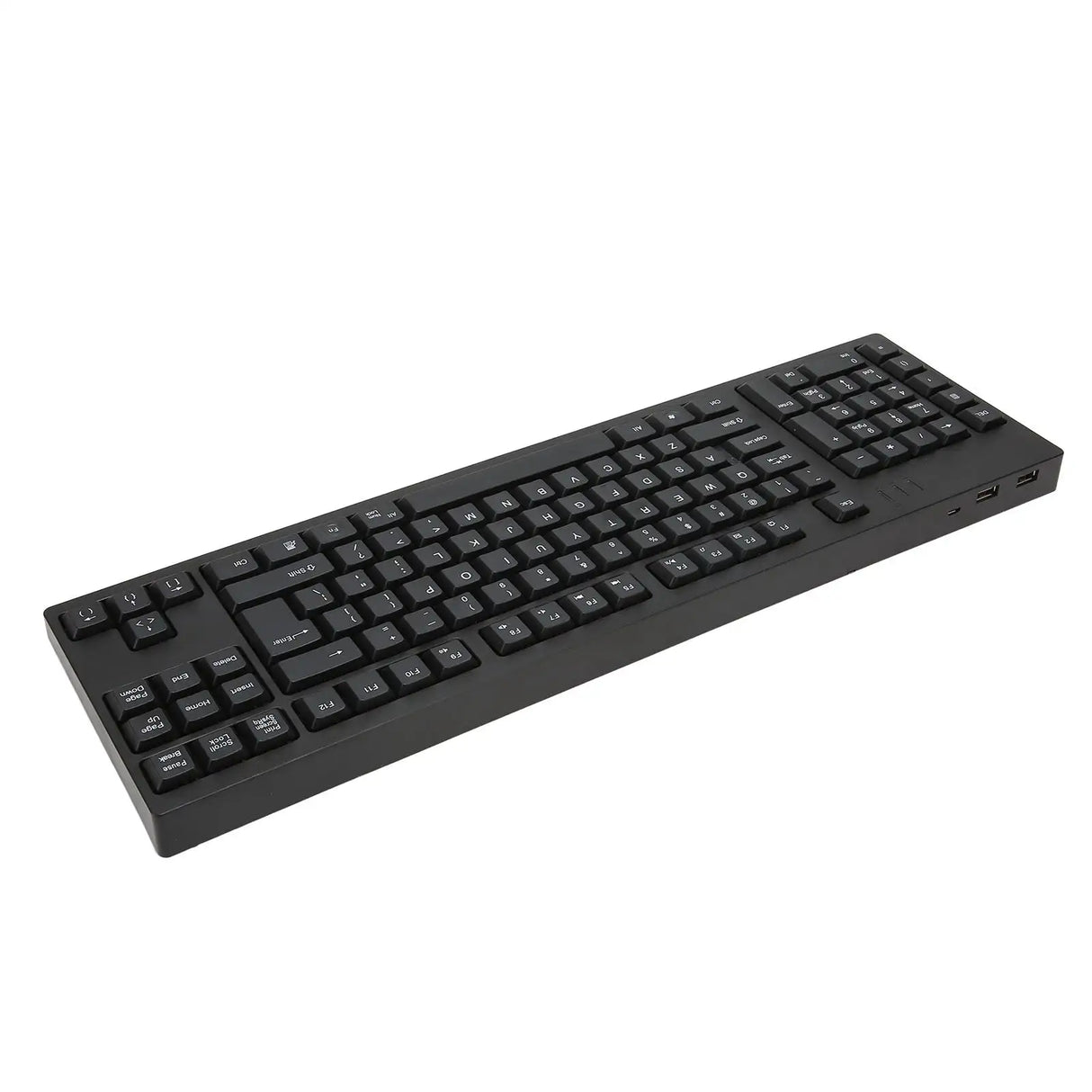 Left Handed Keyboard 109 Keys Micro USB Ergonomic Layout Plug and Play Office Keyboard for Business Accounting Designer - Lootquake