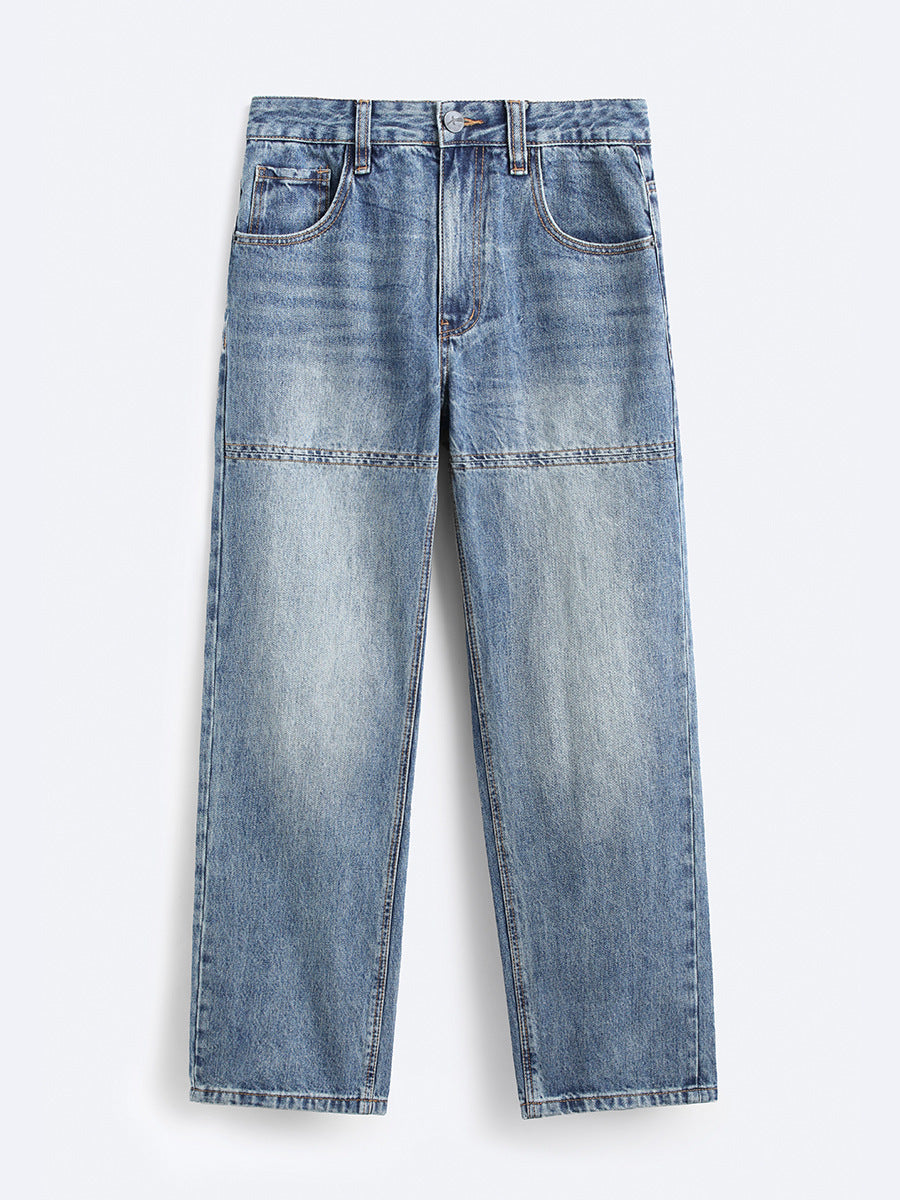 American High Street Vintage Jeans Men's Autumn - Lootquake