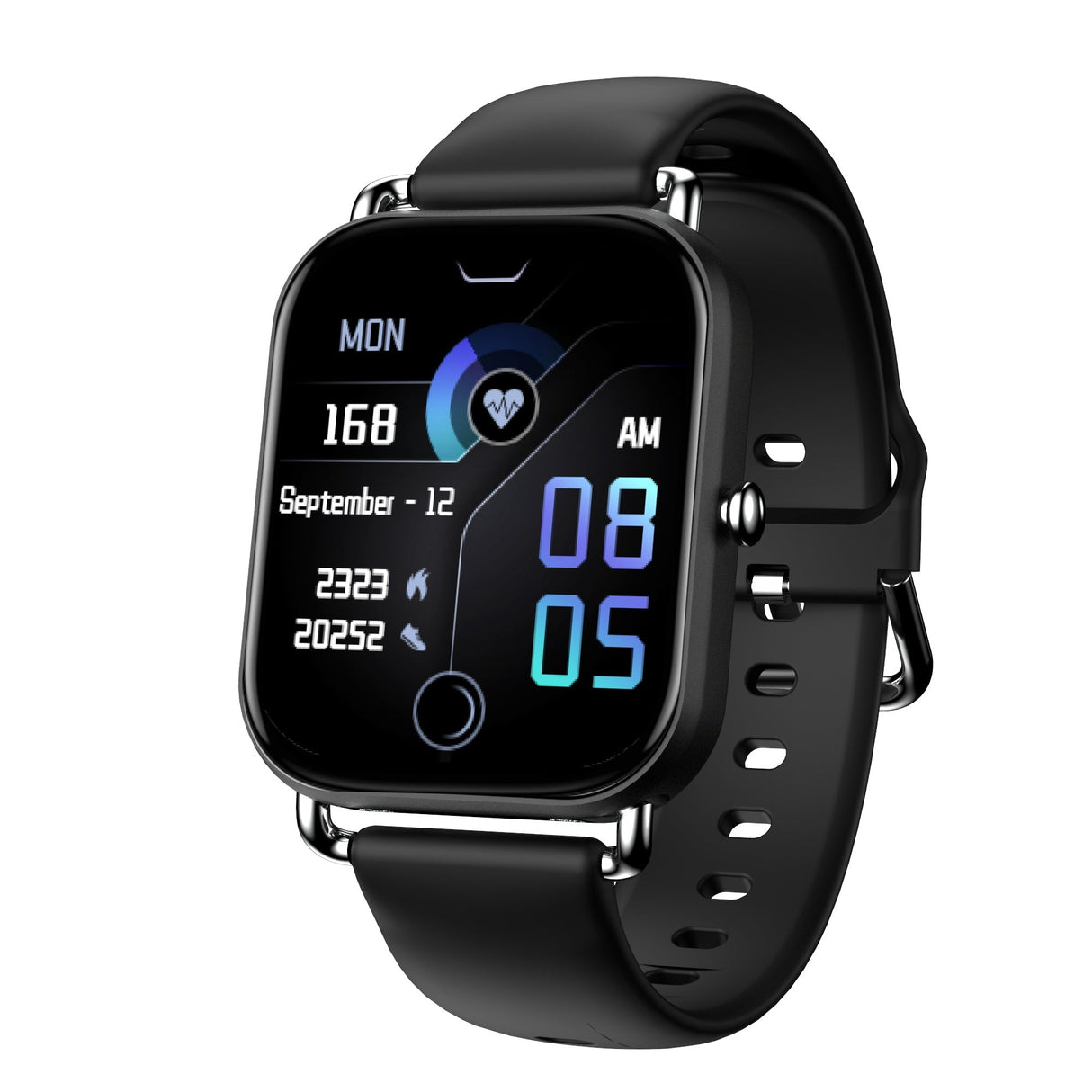 Stylish Smart Watch with Body Temp & Sports Mode