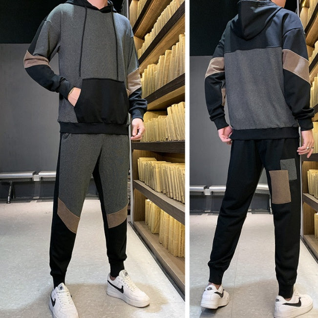 Hooded Sweater Casual Pants Sports And Leisure Two-Piece Set - Lootquake