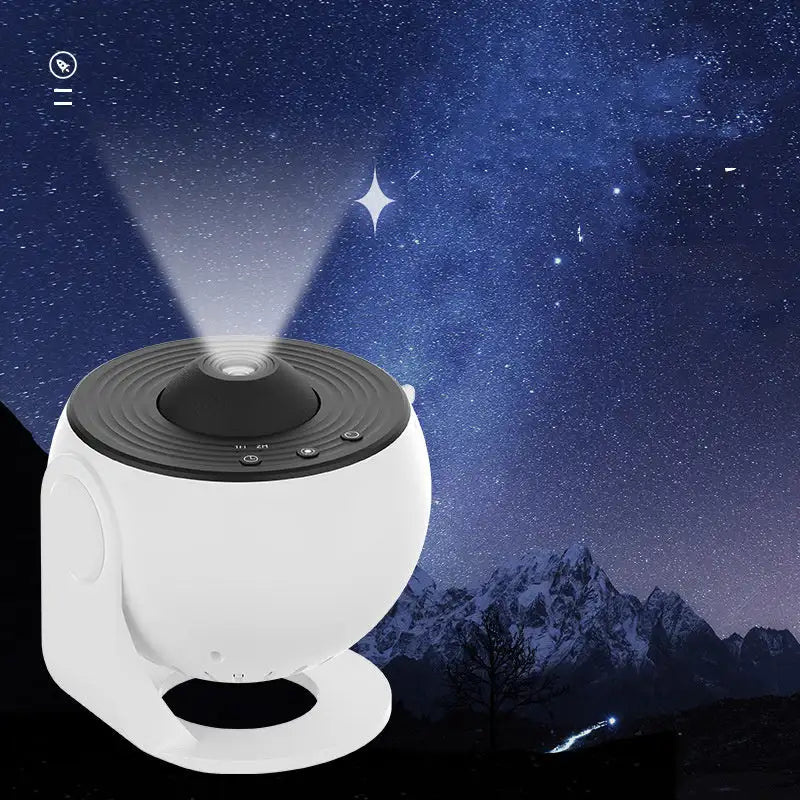 Night Light Galaxy Projector Starry Sky Projector 360 Rotate Planetarium Lamp For Kids Bedroom Valentines Day Gift Wedding Deco - Lootquake