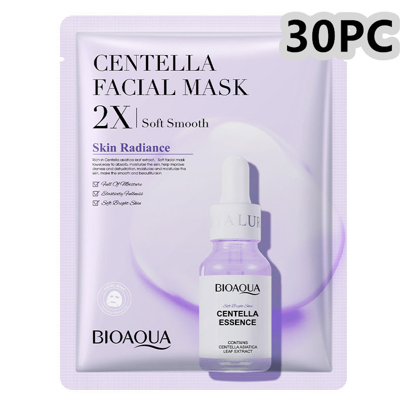 Collagen Face Mask Moisturizing Firming Face Sheet Mask Hyaluronic Acid Facial Masks Beauty Skin Care Gel Skin Care - Lootquake
