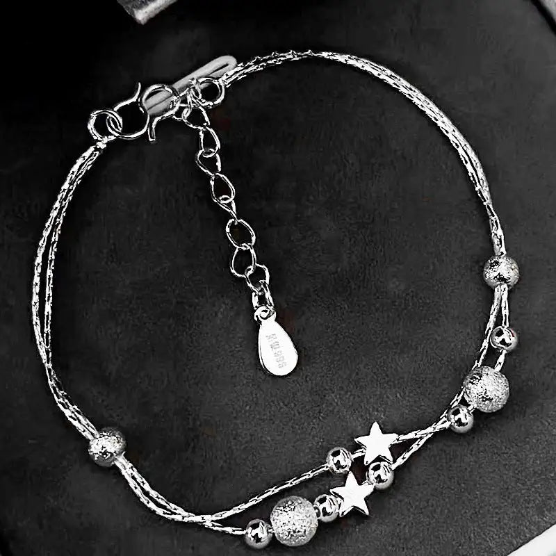 Design Double Circles Star Bracelet Female Fashion - Lootquake