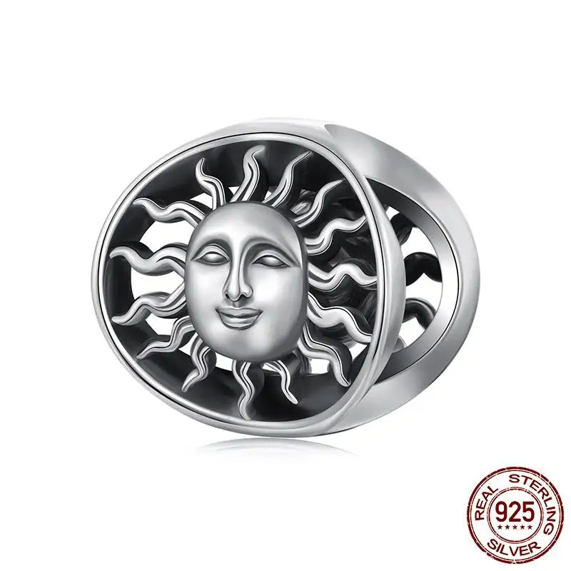Hollow Apollo Guard Beaded S925 Sterling Silver - Lootquake