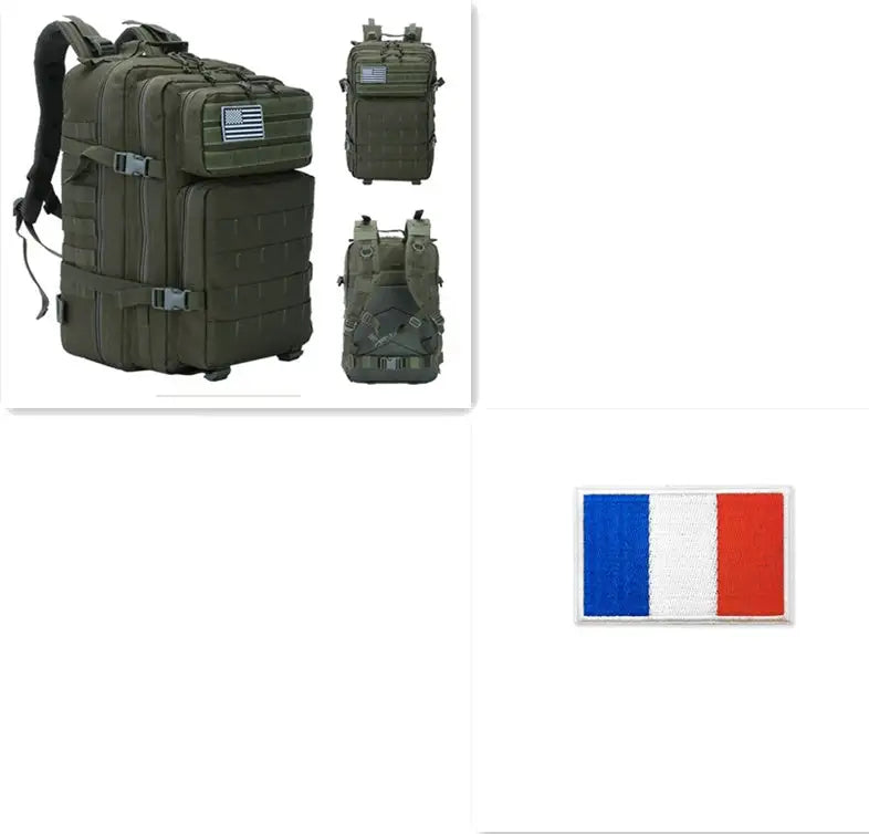 Outdoor Mountaineering Bag Tactical Leisure Bag Army Fan Travel Computer Bag Individual Soldier Package - Lootquake