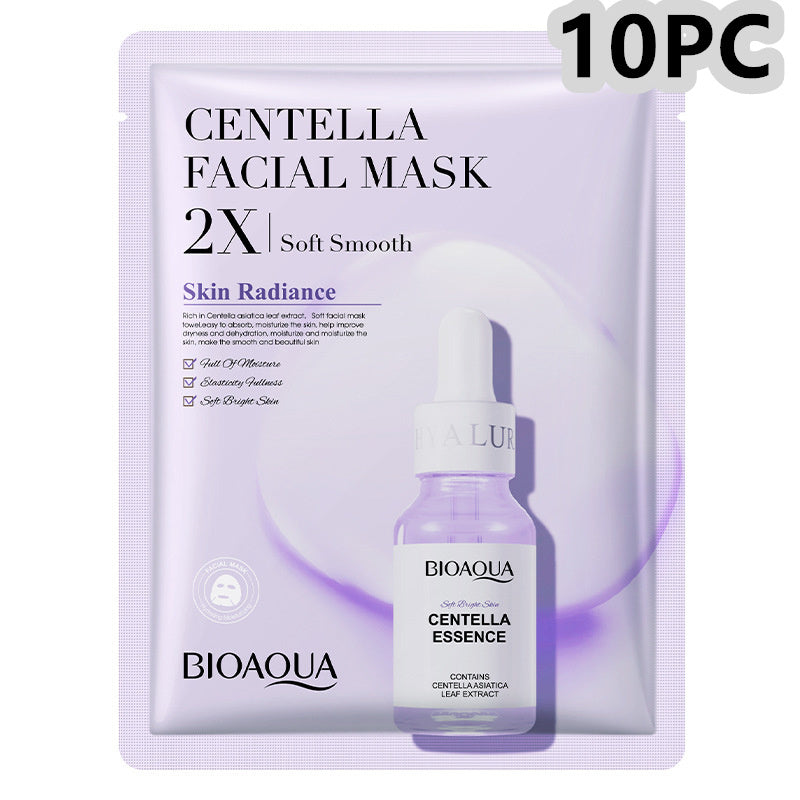 Collagen Face Mask Moisturizing Firming Face Sheet Mask Hyaluronic Acid Facial Masks Beauty Skin Care Gel Skin Care - Lootquake