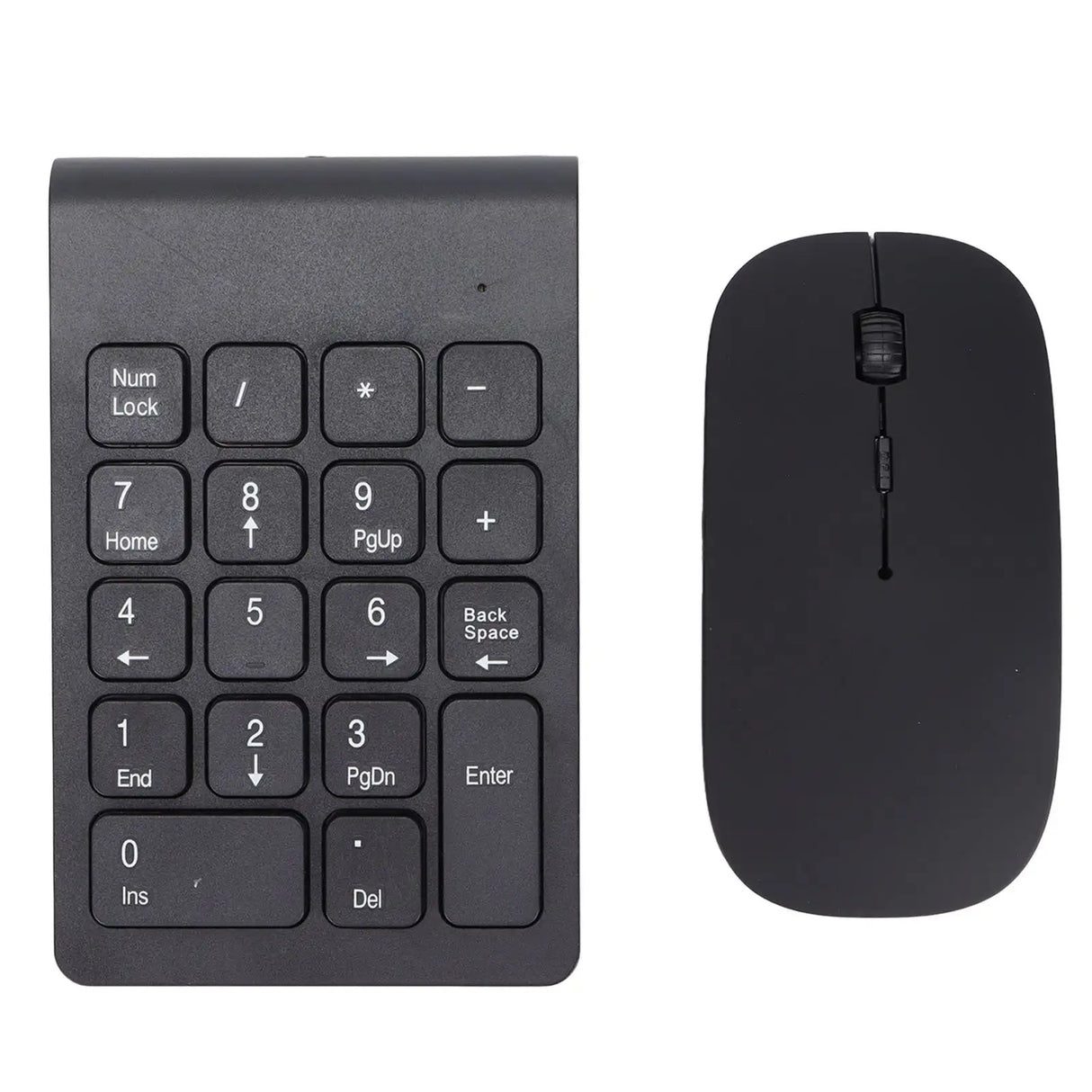 Number Pad Plug and Play 2.4GHz Wireless Technology 1200 DPI Sensitive Durable Number Pad Mouse Combo for Home Office - Lootquake