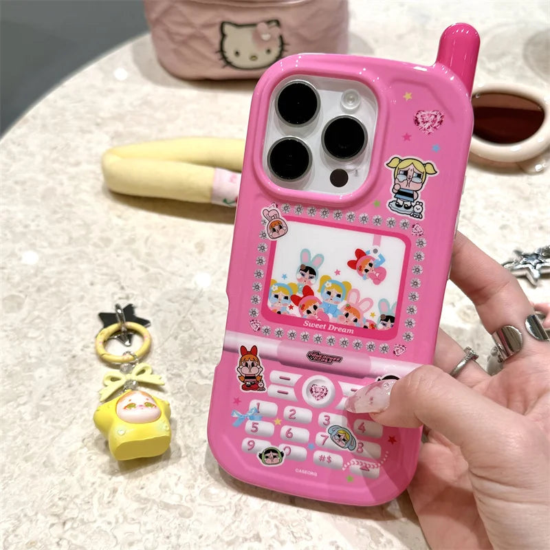 Funda para teléfono móvil con dibujos kawaii